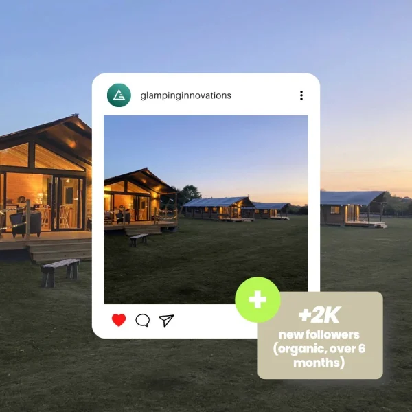 ANDD. Creative - creative marketing agency - homepage image showing stats